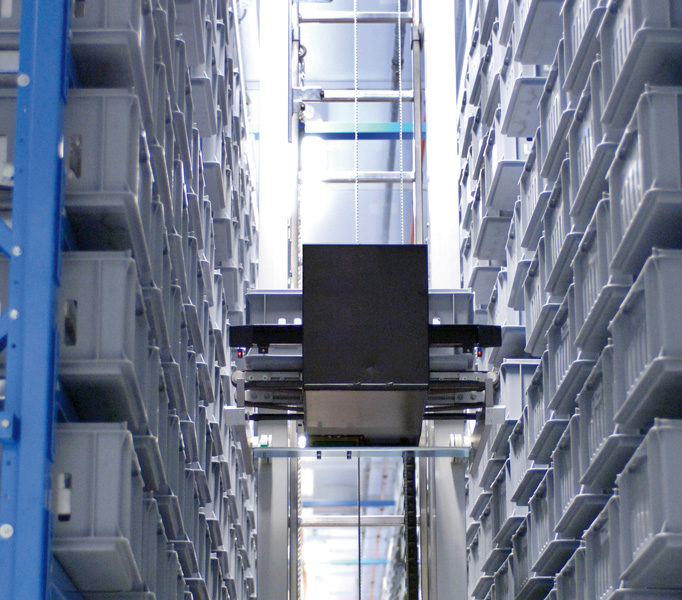 Industrial stackable bins