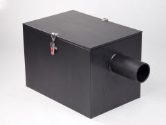 Poppen uitkom bak tbv kweek Black soldier fly, 600x400x400 mm, PE virgin 