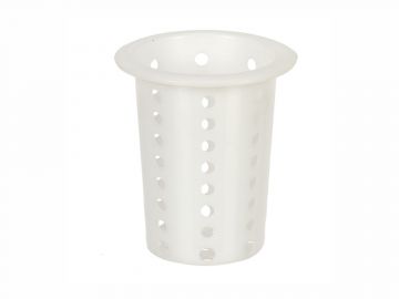 Bestekkorf ø100x130 mm rond