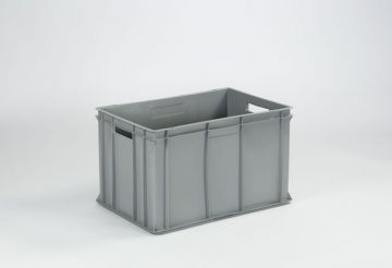 Classic stapelbare transportbak 600x400x350 mm, open grepen