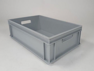 Stapelbare bak 30 liter, 600x400x170 mm, hitte gestabiliseerd