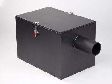 Poppen uitkom bak tbv kweek Black soldier fly, 600x400x400 mm, PE virgin 