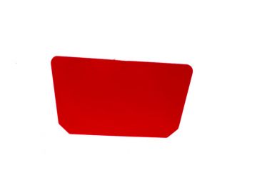 Schraper flexi 230x118 mm, rood