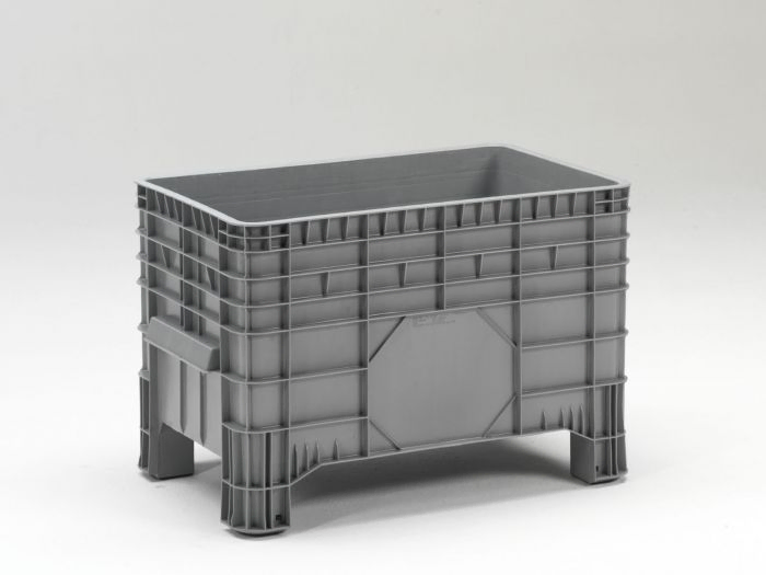 Grootvolumebak 285 liter 1040x640x670 mm op 4 poten