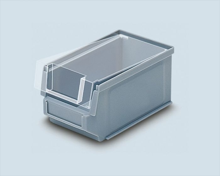 Transparante deksel voor magazijn stapelbak, 170x102 mm