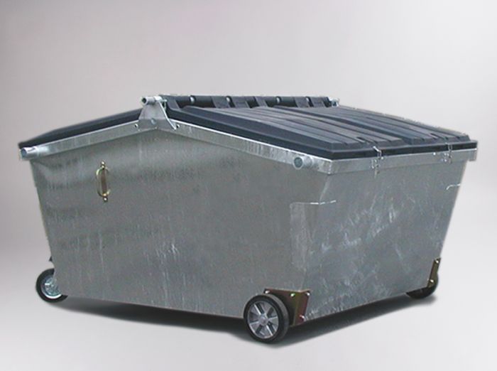 Afvalcontainer 5000 liter staal