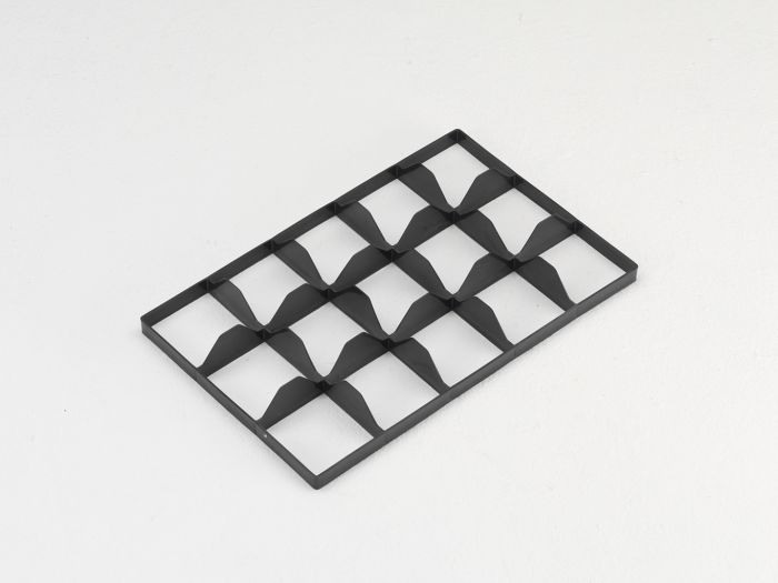 Inzet 15vaks verdeling, bodemdeel, voor Classic en Perfobox