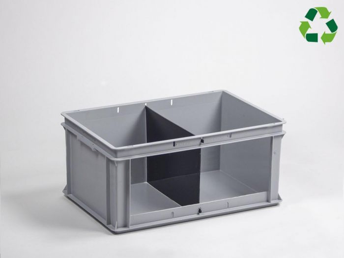 Stapelbare zwaarlast magazijnbak 60 liter