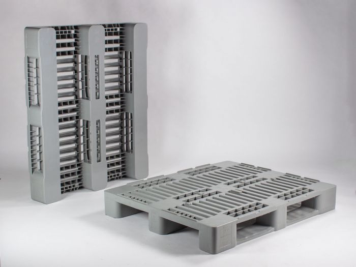 Kunststof Euro H3 pallet 1200x1000x160 mm