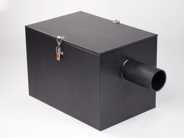 Poppen uitkom bak tbv kweek Black soldier fly, 600x400x400 mm, PE virgin 