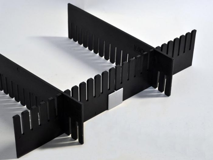 Clip voor vakverdeelstrip