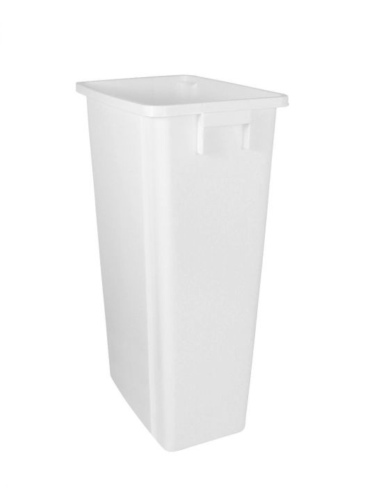 Afvalbak 460x320x762 mm, 80 ltr, wit