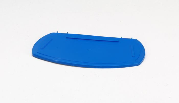 Scharnierdeksel voor Design inzamelkorf, blauw