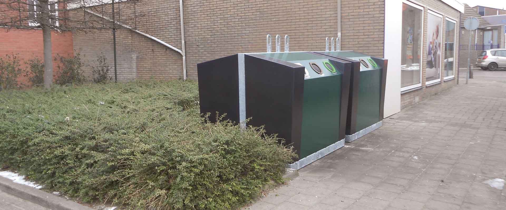 Aero bovengrondse container doorstaat EN keur test