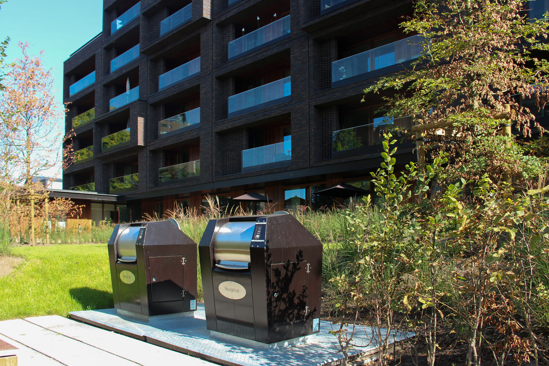 Afvalinzameling WZC Clarenhof in Hasselt