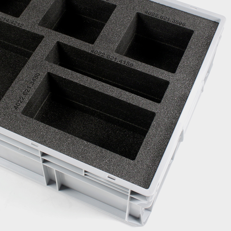 Interieurs uit schuim Interieurs uit schuim voor euronorm bakken