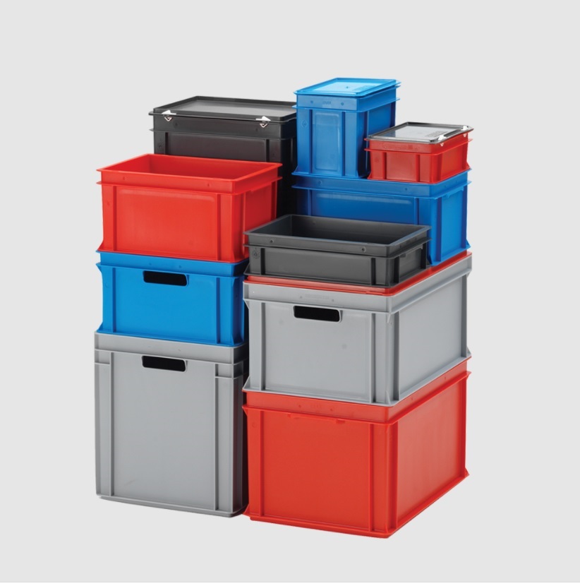 Euronorm Foodgrade stapelbakken Euronorm bakken