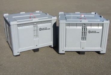 Palletboxen met deksel