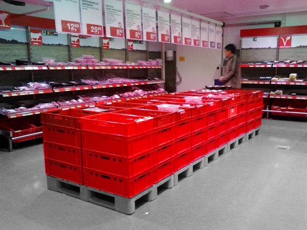 Kunststof pallets Kunststof pallets