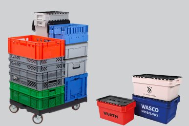 Transportbakken kunststof