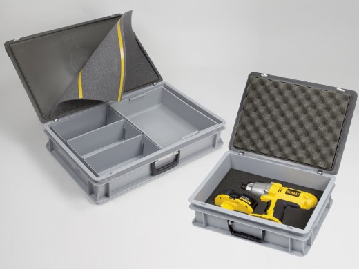 Kunststof koffer kunststof bakken met deksel waterdicht