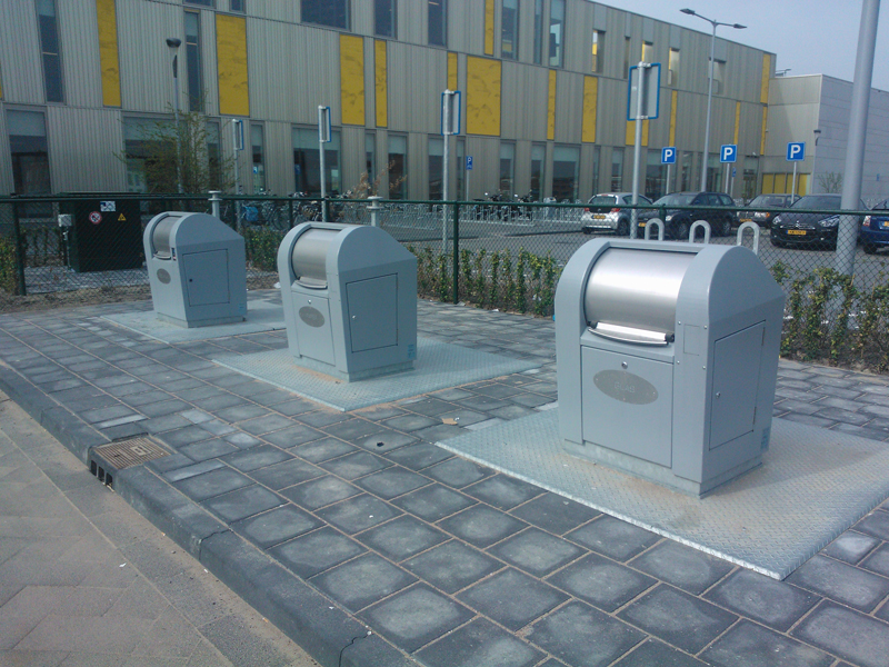 Ondergrondse container ondergrondse containers